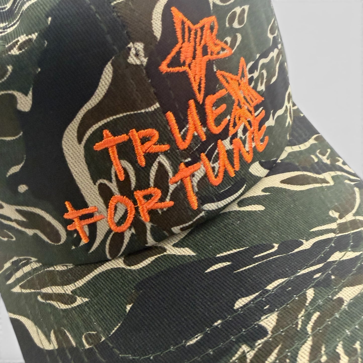 ROUGH logo cap (tiger camo)