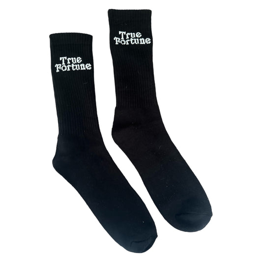 LOGO SOCKS - BLACK